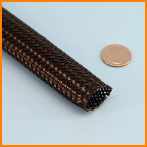 Nylon Braided Filament Abrasion Blowout Protection Sleeve for Hydraulic Hoses Lines