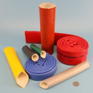 Thermal protection firesleeve hose pipe wire cable