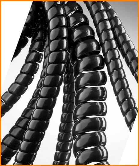Plasticized Cellulose Acetate Spiral Wrap Abrasion Protection for wire cable hose