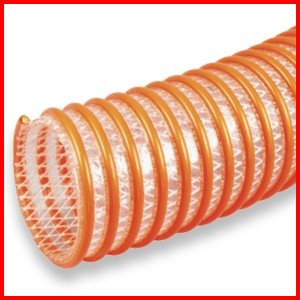 hose water discharge orange PVC 100 psi