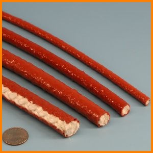 Fiberglass Rope With Silicone Rubber Coating Gasket Seal