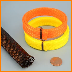 Nylon Braided Filament Abrasion Blowout Protection Sleeve for Hydraulic Hoses Lines