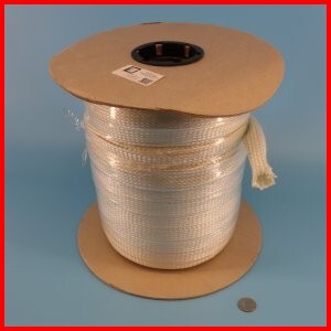 Fiberglass Braided Sleeve Industrial Grade Wire Cable Hose Protection