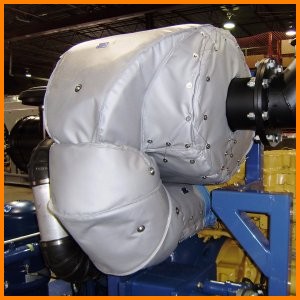 removable blankets for industrial valves flanges pipes