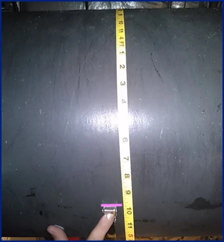 measured circumference