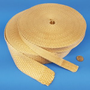 Fiberglass-Silica Blend Woven Thermal Insulating High Temperature Tape