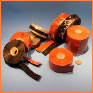 silicone rubber end wrap electrical tape