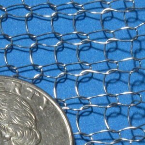 Stainless Steel Knit Mesh Support Fabric